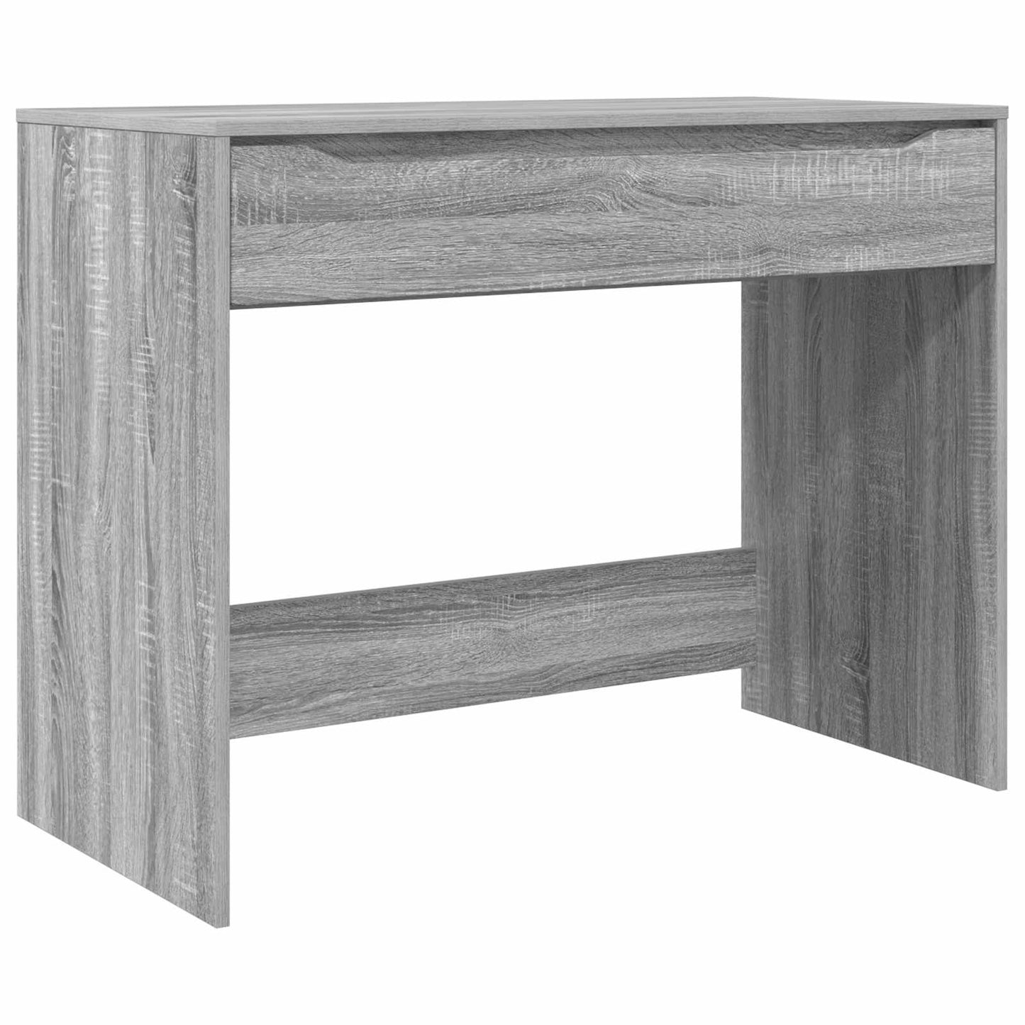Desk with Drawer Grey Sonoma 100 x 50 x 78 cm Engineered Wood