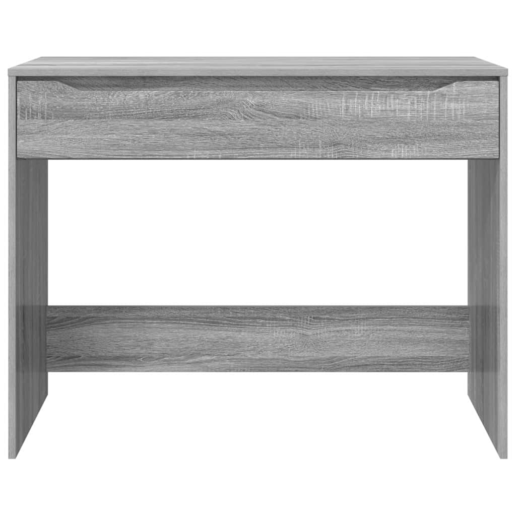 Desk with Drawer Grey Sonoma 100 x 50 x 78 cm Engineered Wood