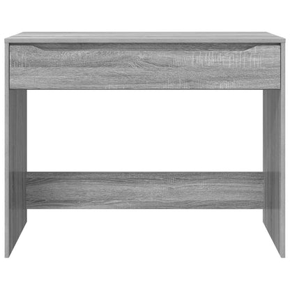 Desk with Drawer Grey Sonoma 100 x 50 x 78 cm Engineered Wood