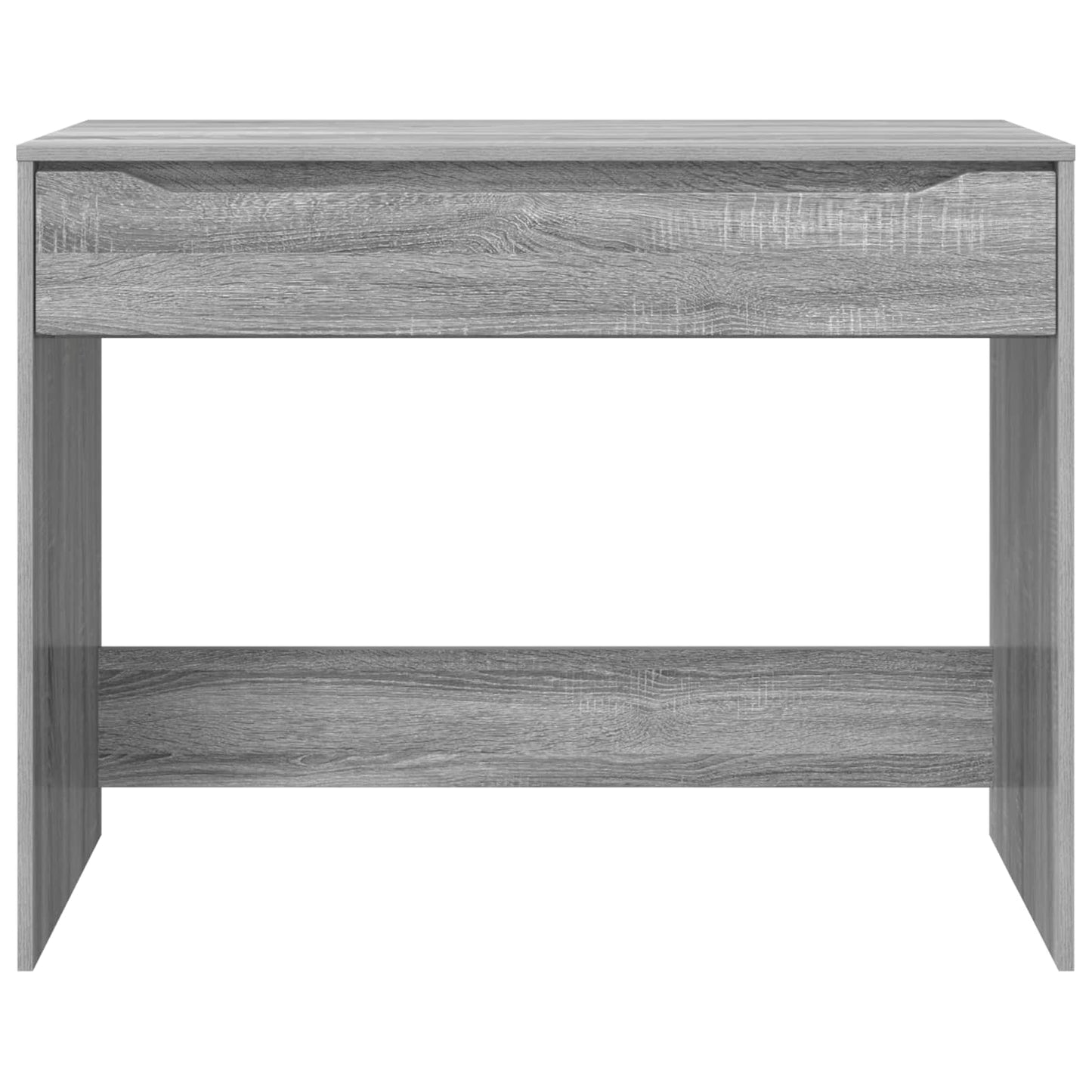 Desk with Drawer Grey Sonoma 100 x 50 x 78 cm Engineered Wood