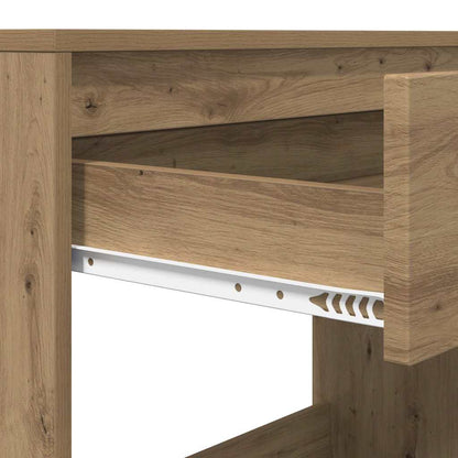 Desk with Drawer Artisan Oak 100 x 50 x 78 cm Engineered Wood