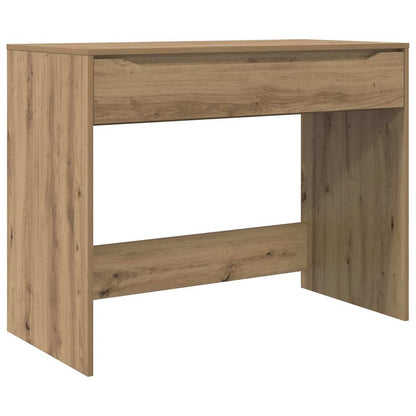 Desk with Drawer Artisan Oak 100 x 50 x 78 cm Engineered Wood