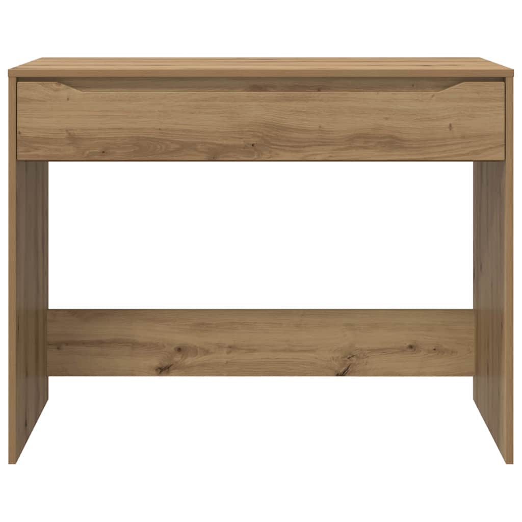 Desk with Drawer Artisan Oak 100 x 50 x 78 cm Engineered Wood