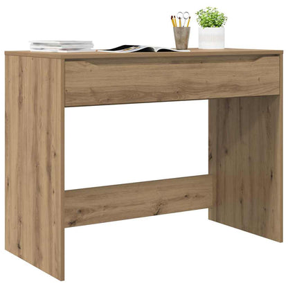 Desk with Drawer Artisan Oak 100 x 50 x 78 cm Engineered Wood