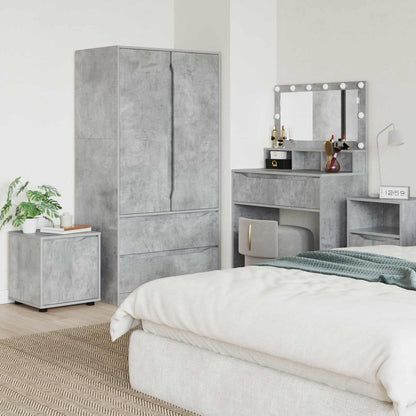 Bathroom Cabinet Concrete Grey 40.5 x 40 x 44 cm