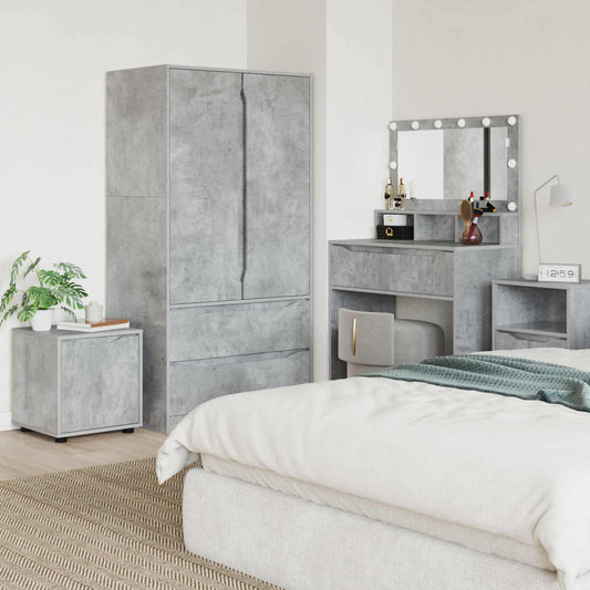 Bathroom Cabinet Concrete Grey 40.5 x 40 x 44 cm