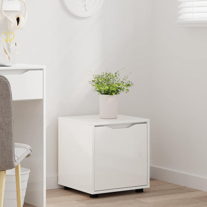 Bathroom Cabinet High Gloss White 40.5 x 40 x 44 cm