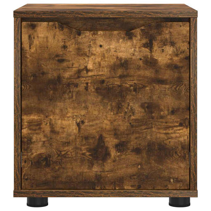Bathroom Cabinet Smoked Oak 40.5 x 40 x 44 cm Engineered Wood