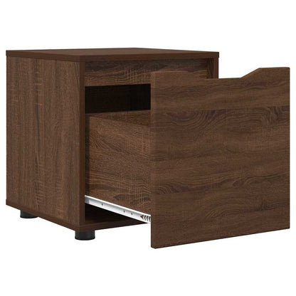 Bathroom Cabinet Brown Oak 40.5 x 40 x 44 cm Engineered Wood