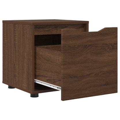 Bathroom Cabinet Brown Oak 40.5 x 40 x 44 cm Engineered Wood