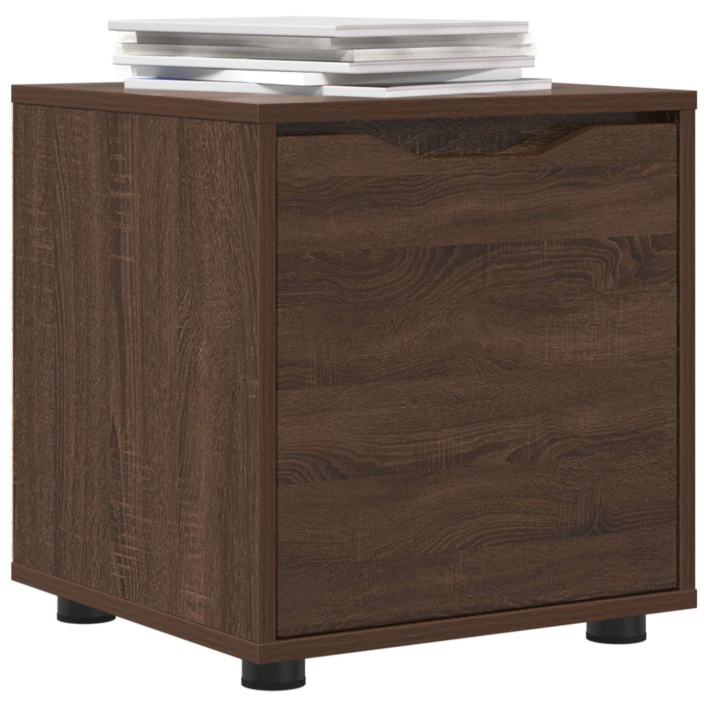 Bathroom Cabinet Brown Oak 40.5 x 40 x 44 cm Engineered Wood
