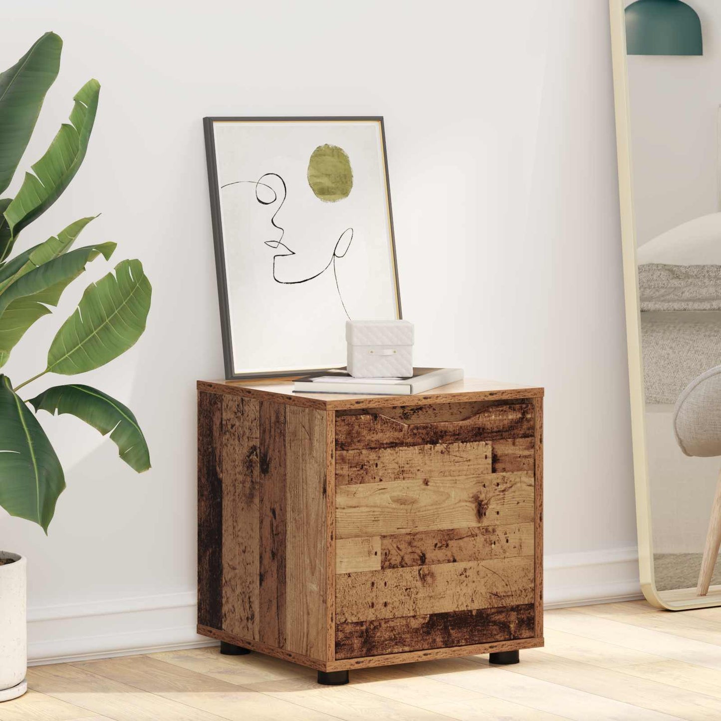 Bathroom Cabinet Old Wood 40.5 x 40 x 44 cm Engineered Wood