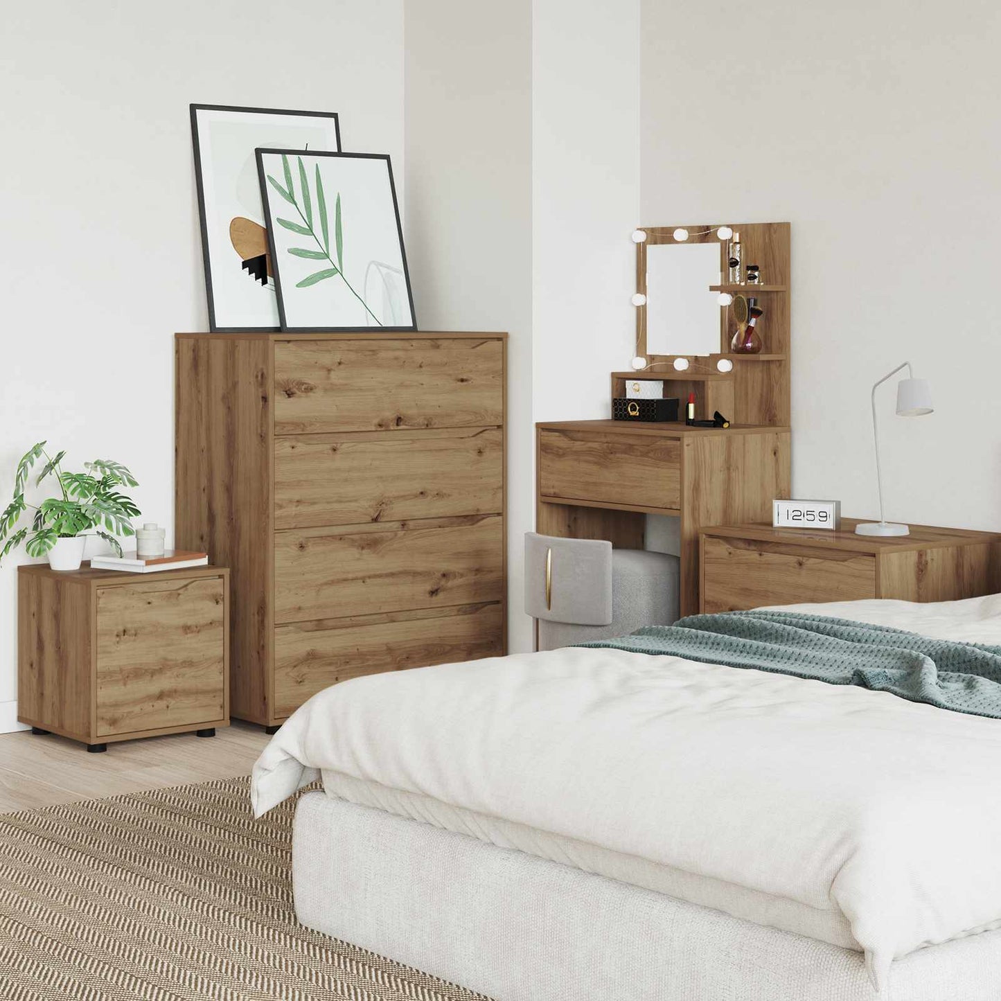 Bathroom Cabinet Artisan Oak 40.5 x 40 x 44 cm Engineered Wood