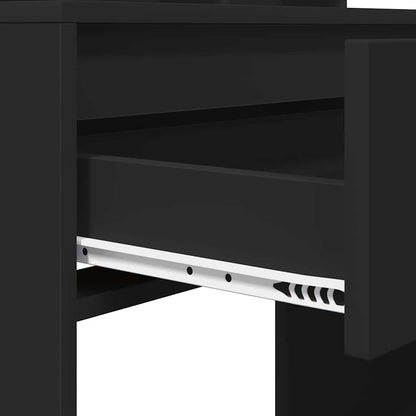 Bedroom Dressing Tables with Drawer Black 80 x 39.6 x 135 cm