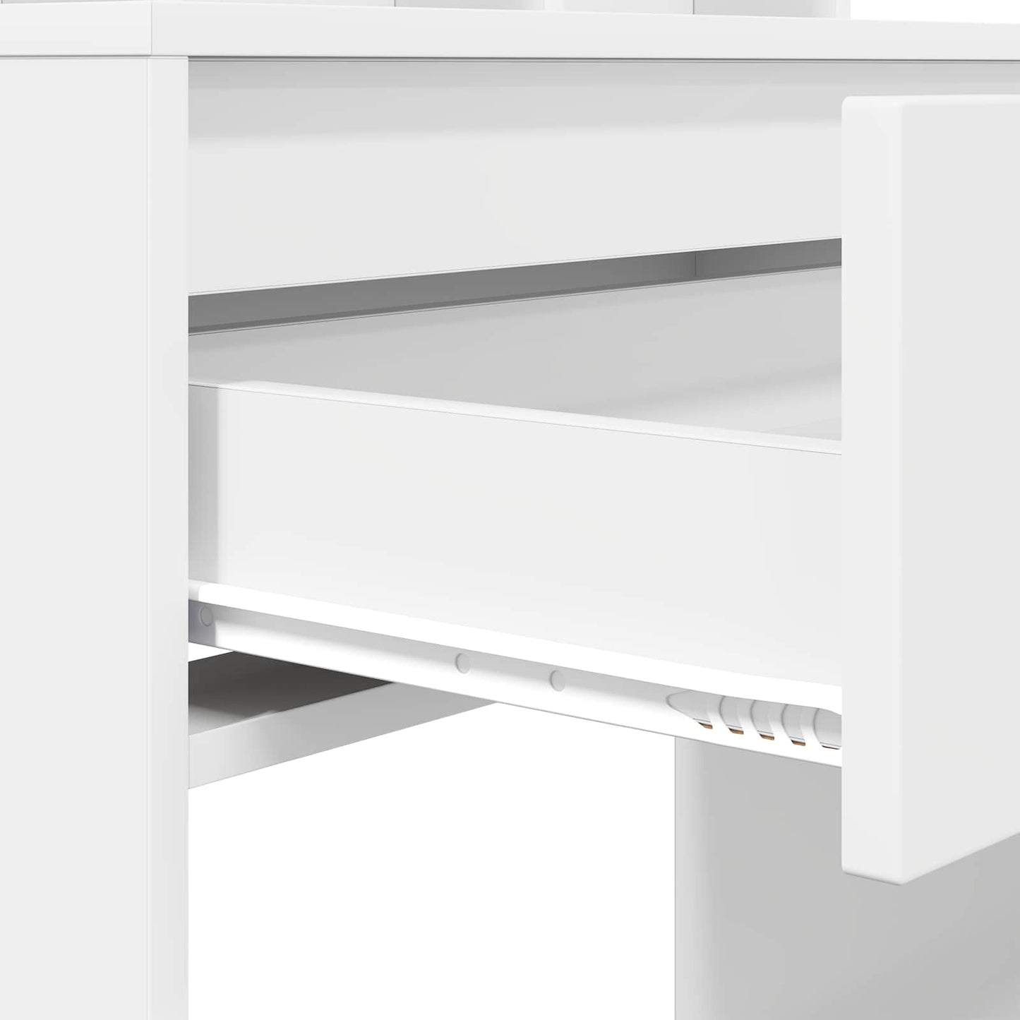 Bedroom Dressing Tables with Drawer White 80 x 39.6 x 135 cm
