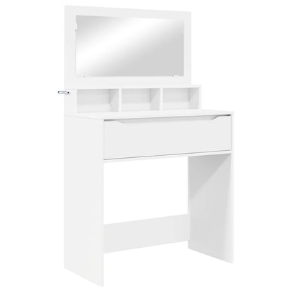 Bedroom Dressing Tables with Drawer White 80 x 39.6 x 135 cm