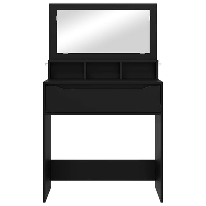 Bedroom Dressing Tables with Drawer Black 80 x 39.6 x 135 cm