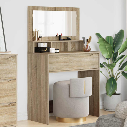 Bedroom Dressing Tables Sonoma Oak 80 x 39.6 x 135 cm