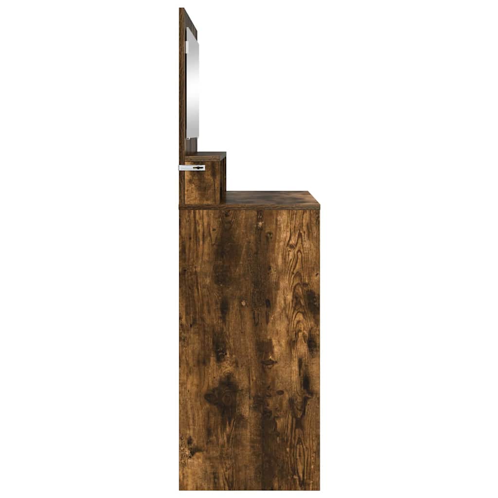 Bedroom Dressing Tables Smoked Oak 80 x 39.6 x 135 cm