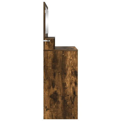 Bedroom Dressing Tables Smoked Oak 80 x 39.6 x 135 cm