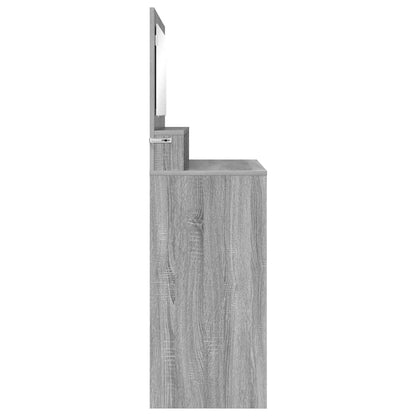 Bedroom Dressing Tables Grey Sonoma 80 x 39.6 x 135 cm