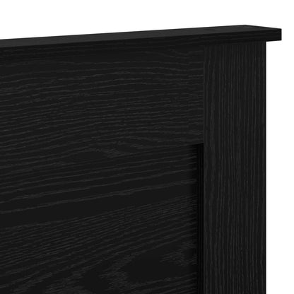 Headboard Black Oak Engineered Wood
