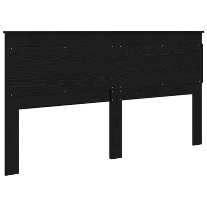Headboard Black Oak Engineered Wood