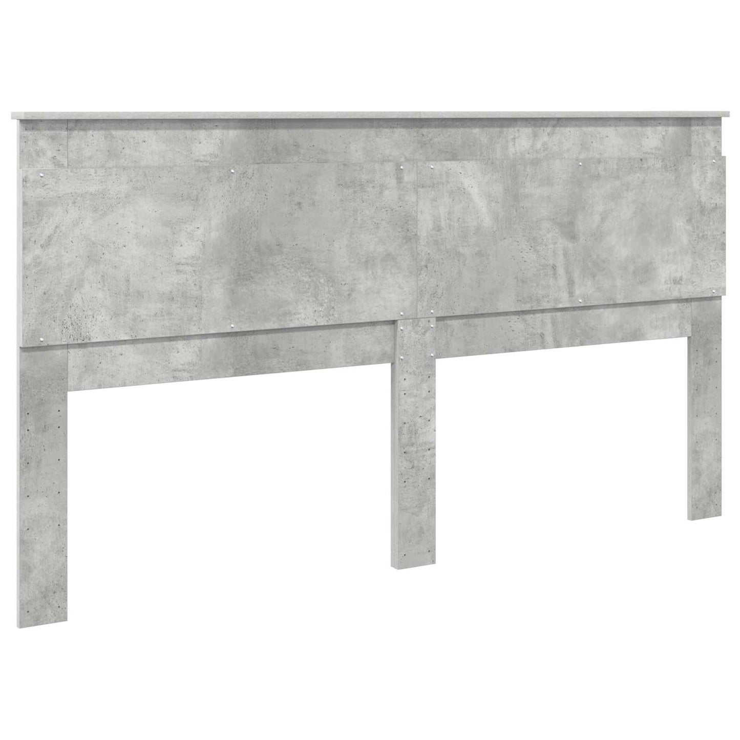 Headboard Concrete Grey Engineered Wood