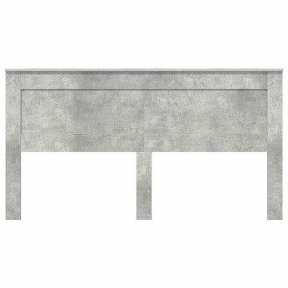 Headboard Concrete Grey Engineered Wood