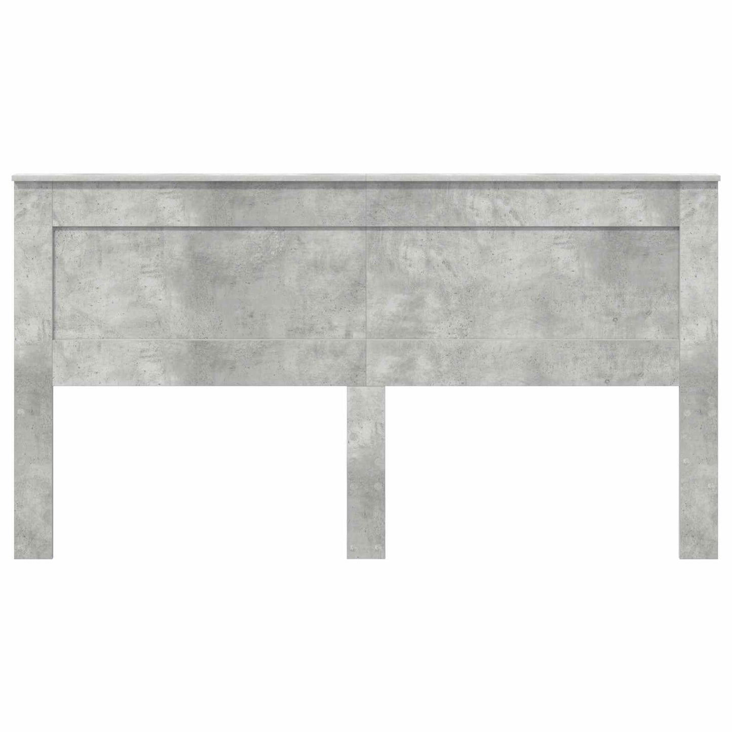 Headboard Concrete Grey Engineered Wood