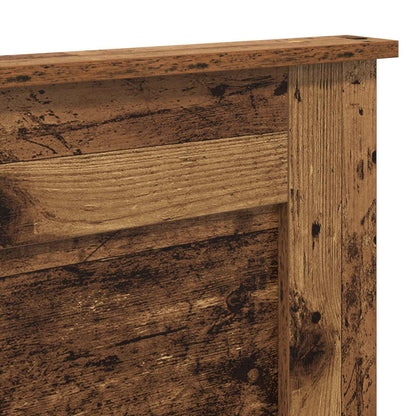 Headboard with Headboard Old Wood 180 cm Engineered Wood