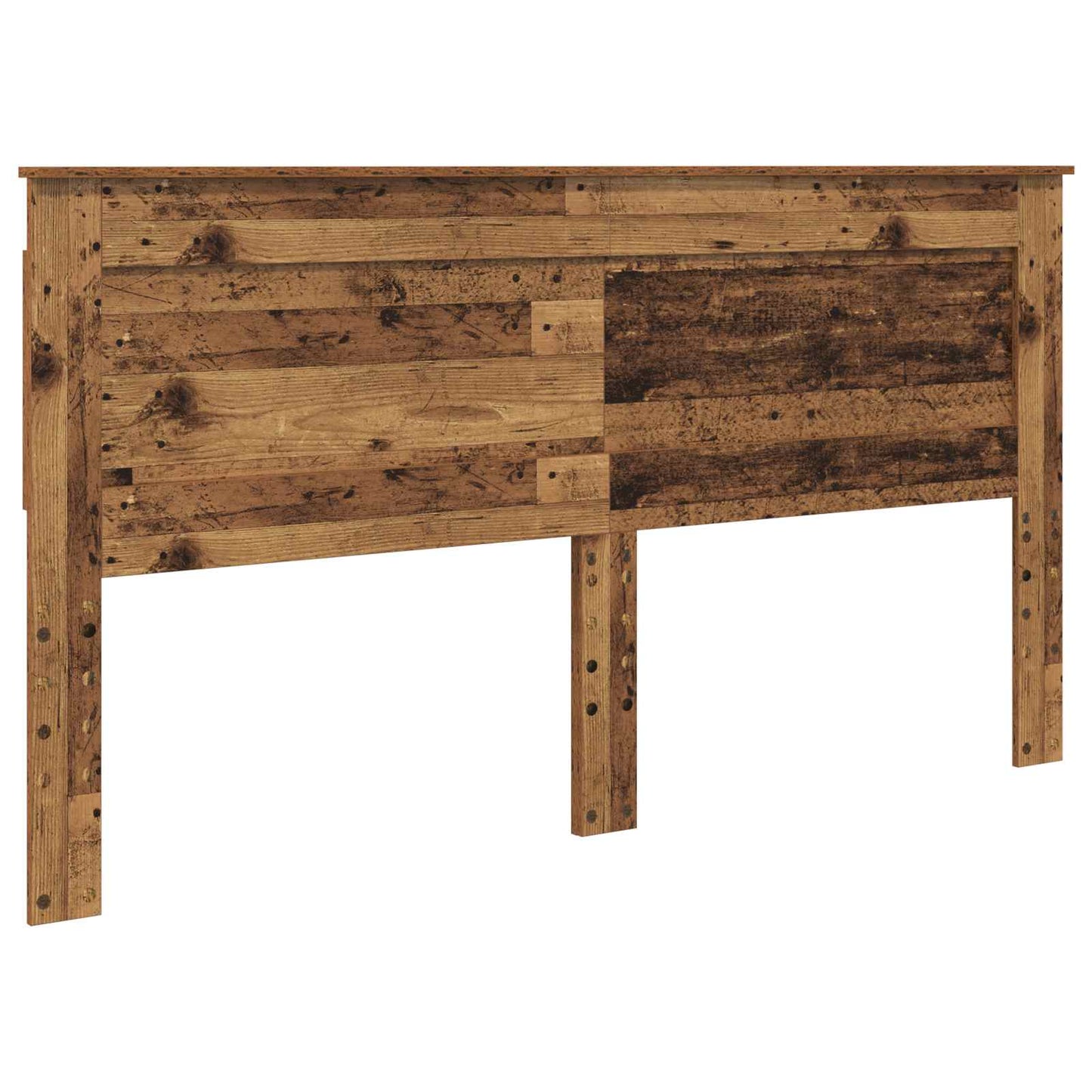 Headboard with Headboard Old Wood 180 cm Engineered Wood