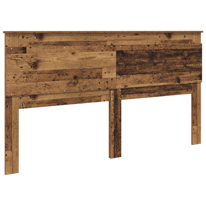Headboard with Headboard Old Wood 180 cm Engineered Wood