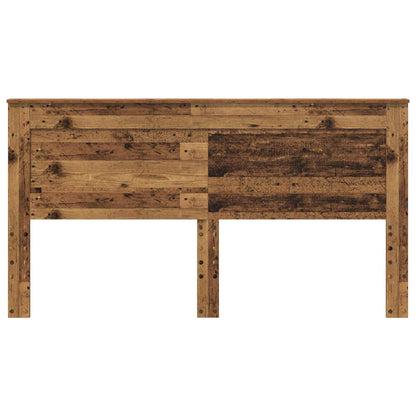 Headboard with Headboard Old Wood 180 cm Engineered Wood