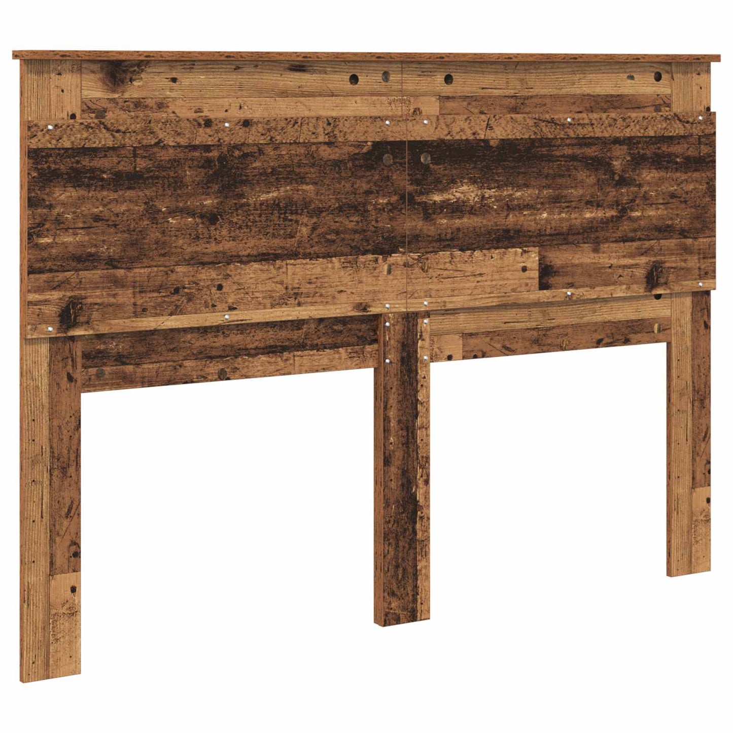 Headboard with Headboard Old Wood 160 cm Engineered Wood