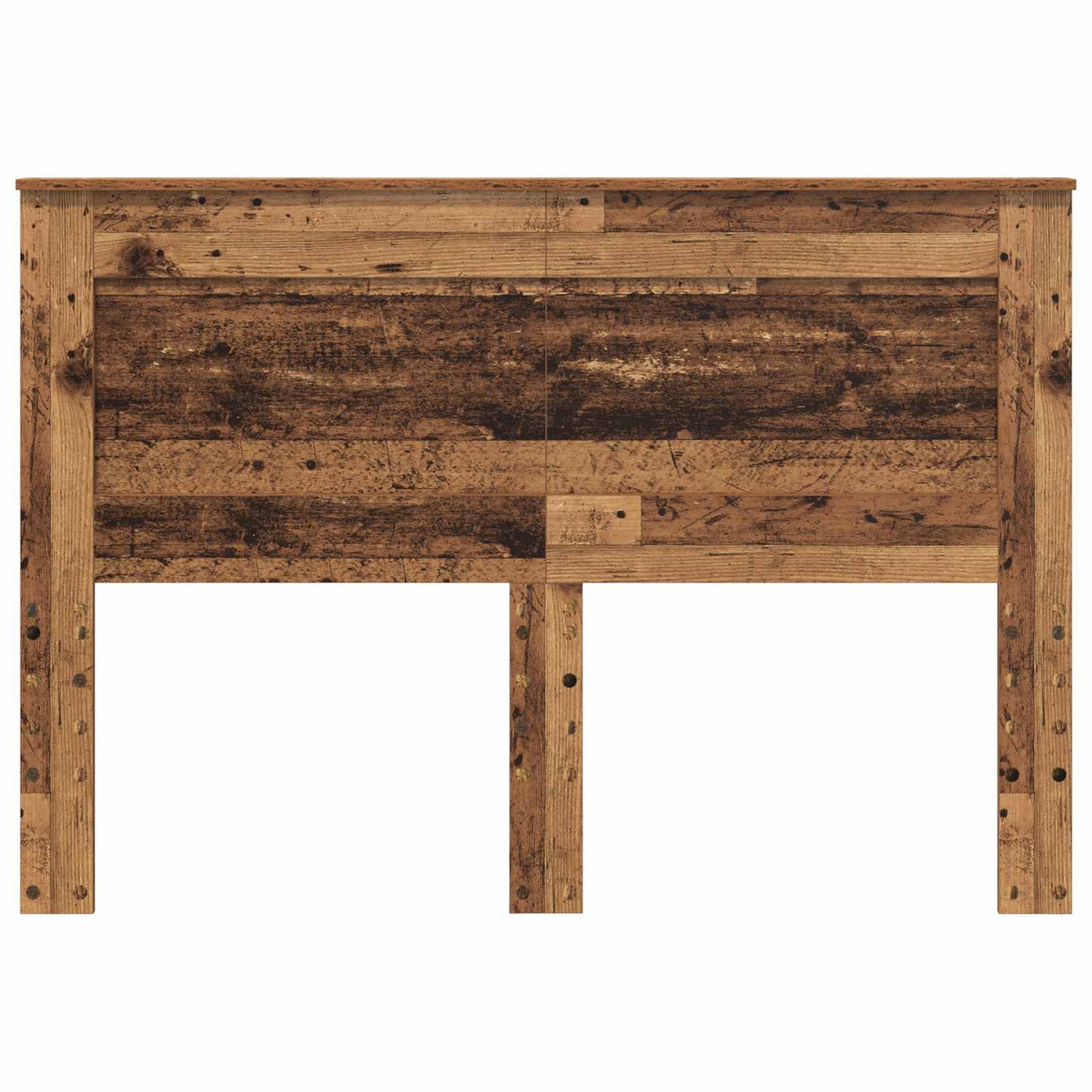 Headboard with Headboard Old Wood 160 cm Engineered Wood
