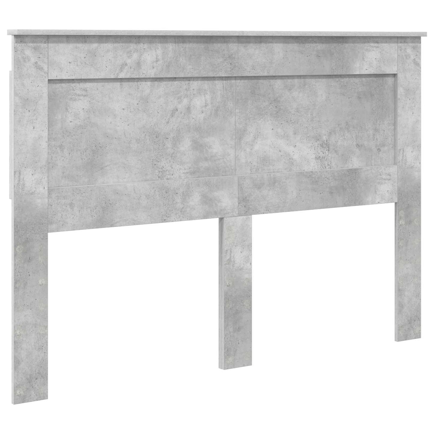 Headboard Concrete Grey Engineered Wood