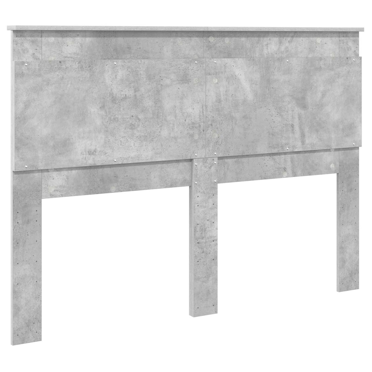 Headboard Concrete Grey Engineered Wood