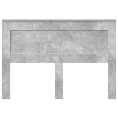 Headboard Concrete Grey Engineered Wood