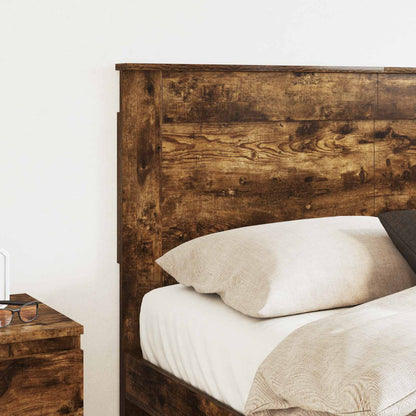 Headboard Smoked Oak Engineered Wood