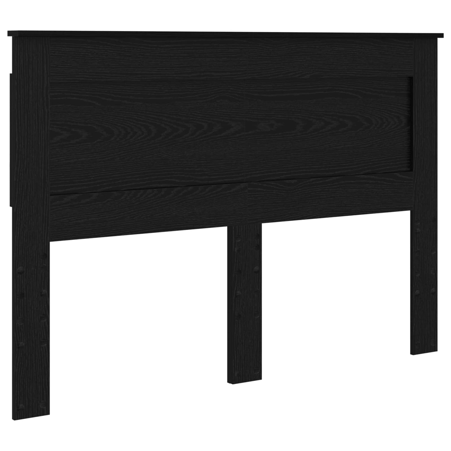 Headboard Black Oak Engineered Wood