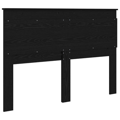 Headboard Black Oak Engineered Wood