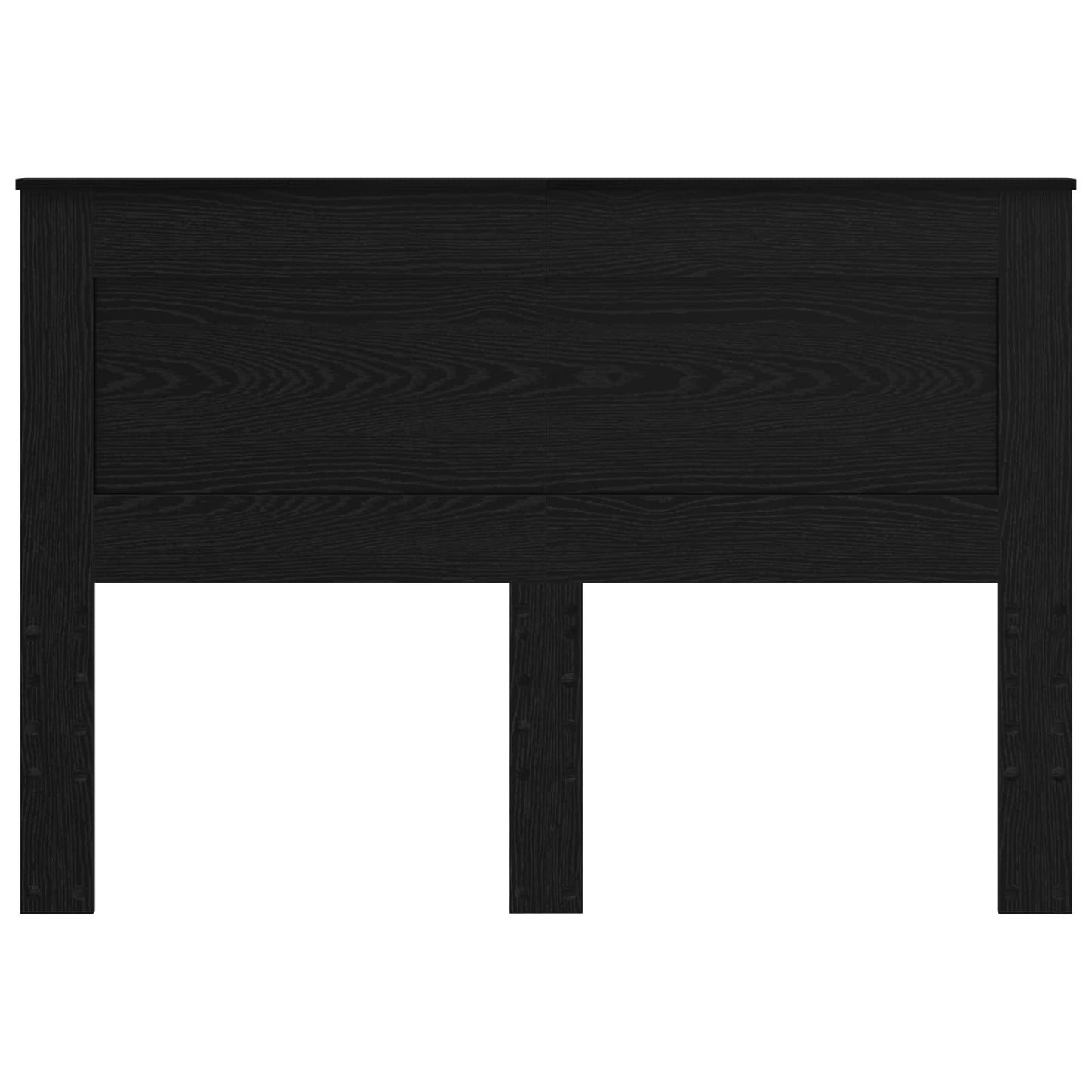 Headboard Black Oak Engineered Wood