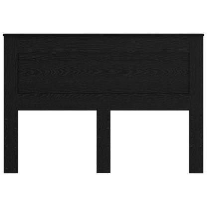 Headboard Black Oak Engineered Wood