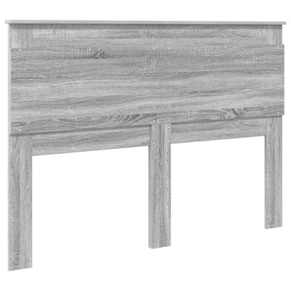 Headboard Grey Sonoma Engineered Wood