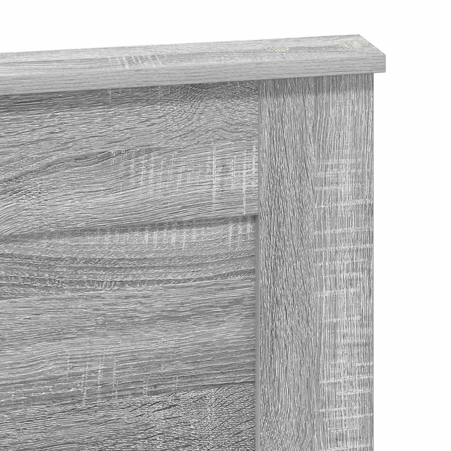 Headboard Grey Sonoma Engineered Wood