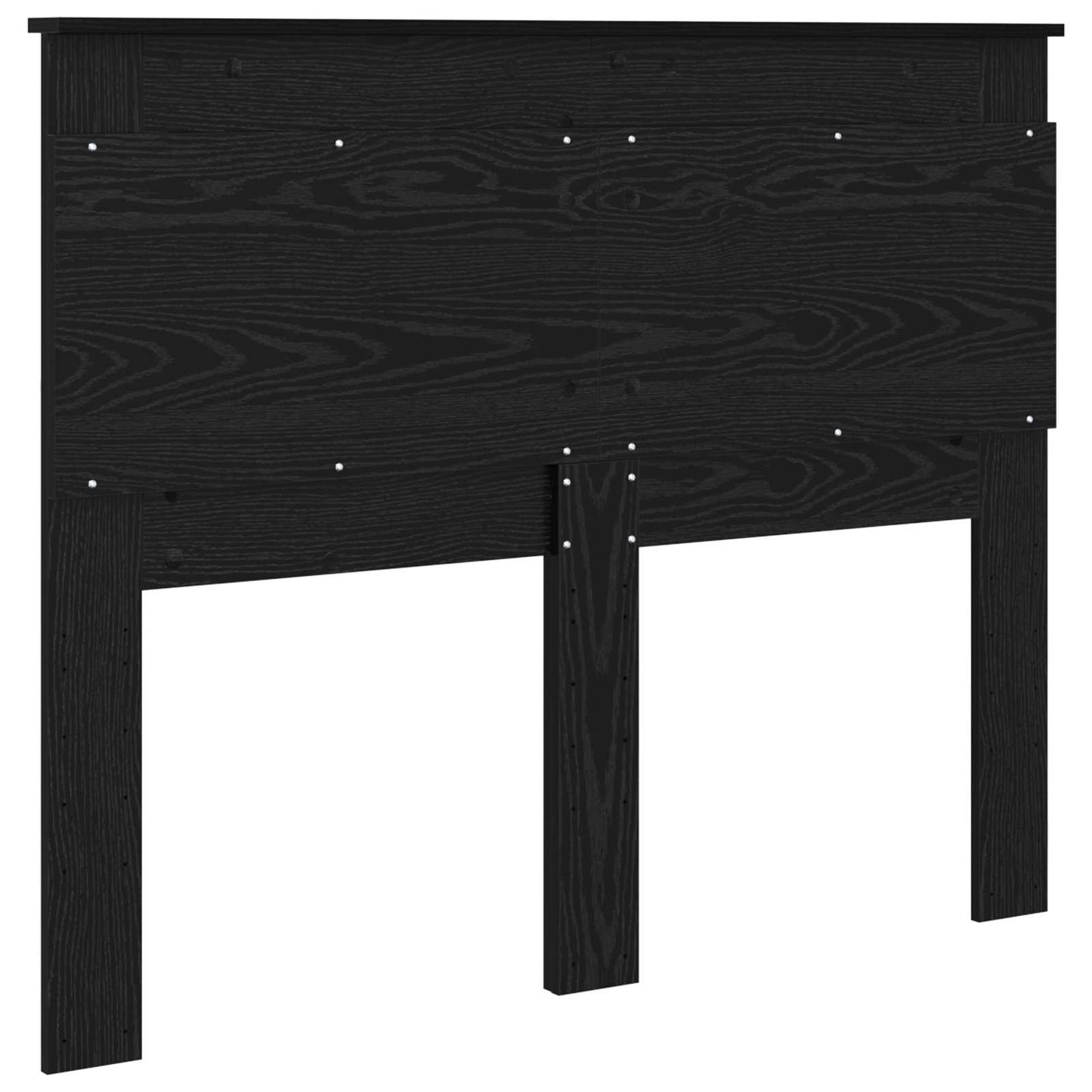 Headboard Black Oak Engineered Wood