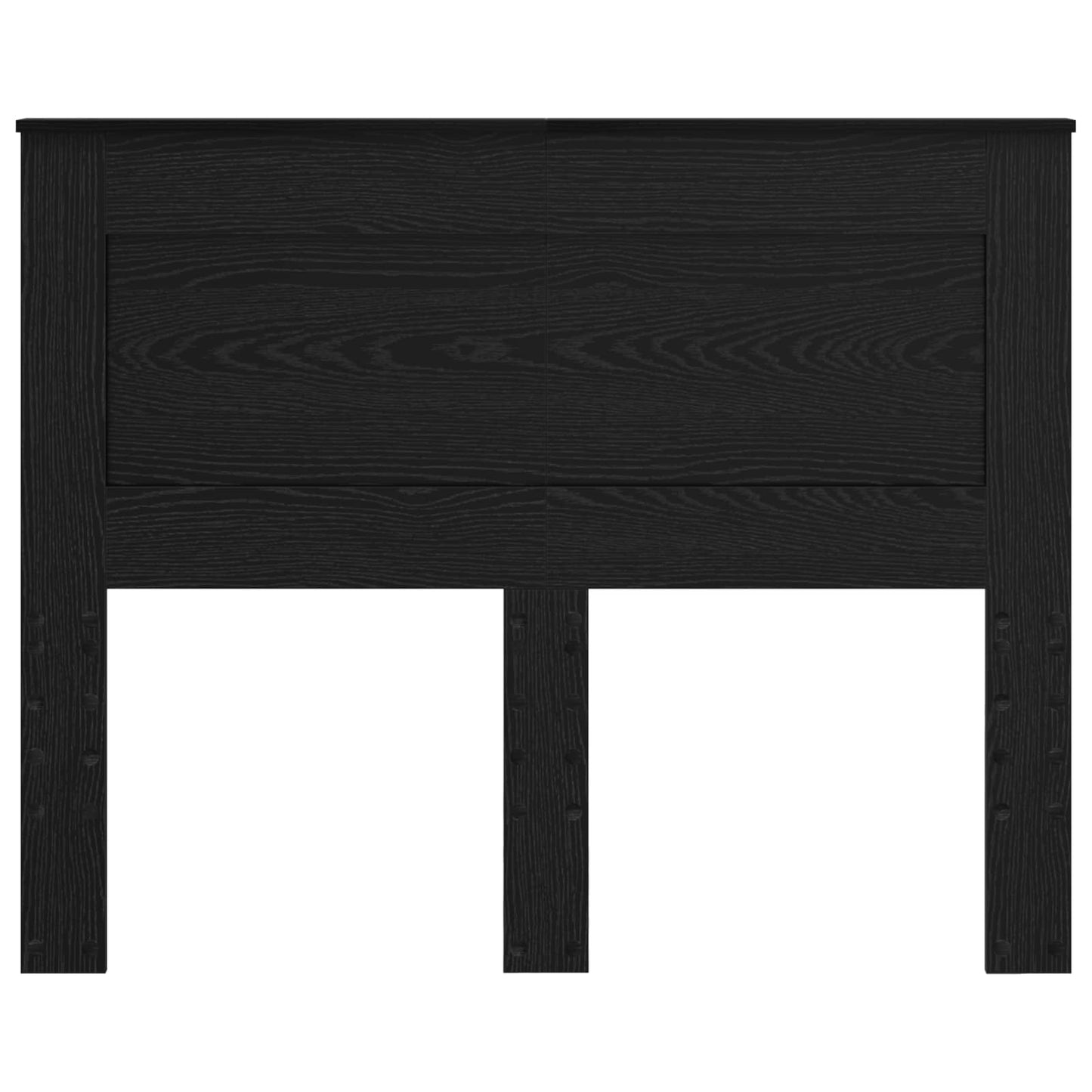 Headboard Black Oak Engineered Wood