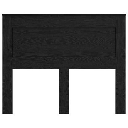 Headboard Black Oak Engineered Wood
