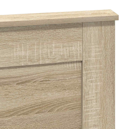 Headboard Sonoma Oak Engineered Wood